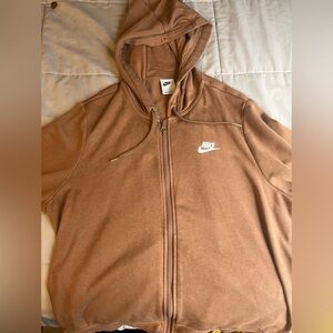 brown women’s nike jacket